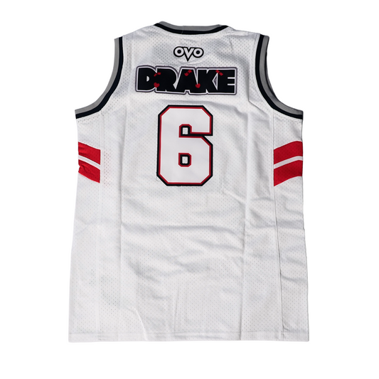 DRAKE VIEWS BASKETBALL JERSEY (WHITE)
