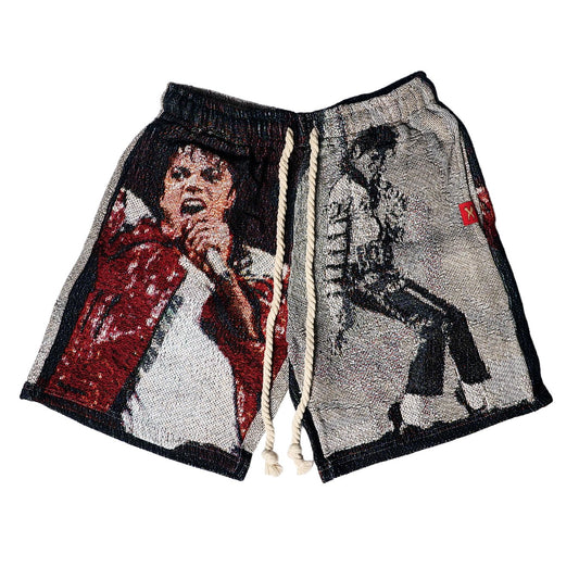 MICHAEL JACKSON STAGE TAPESTRY SHORTS
