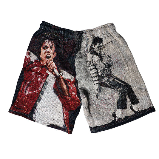 MICHAEL JACKSON STAGE TAPESTRY SHORTS