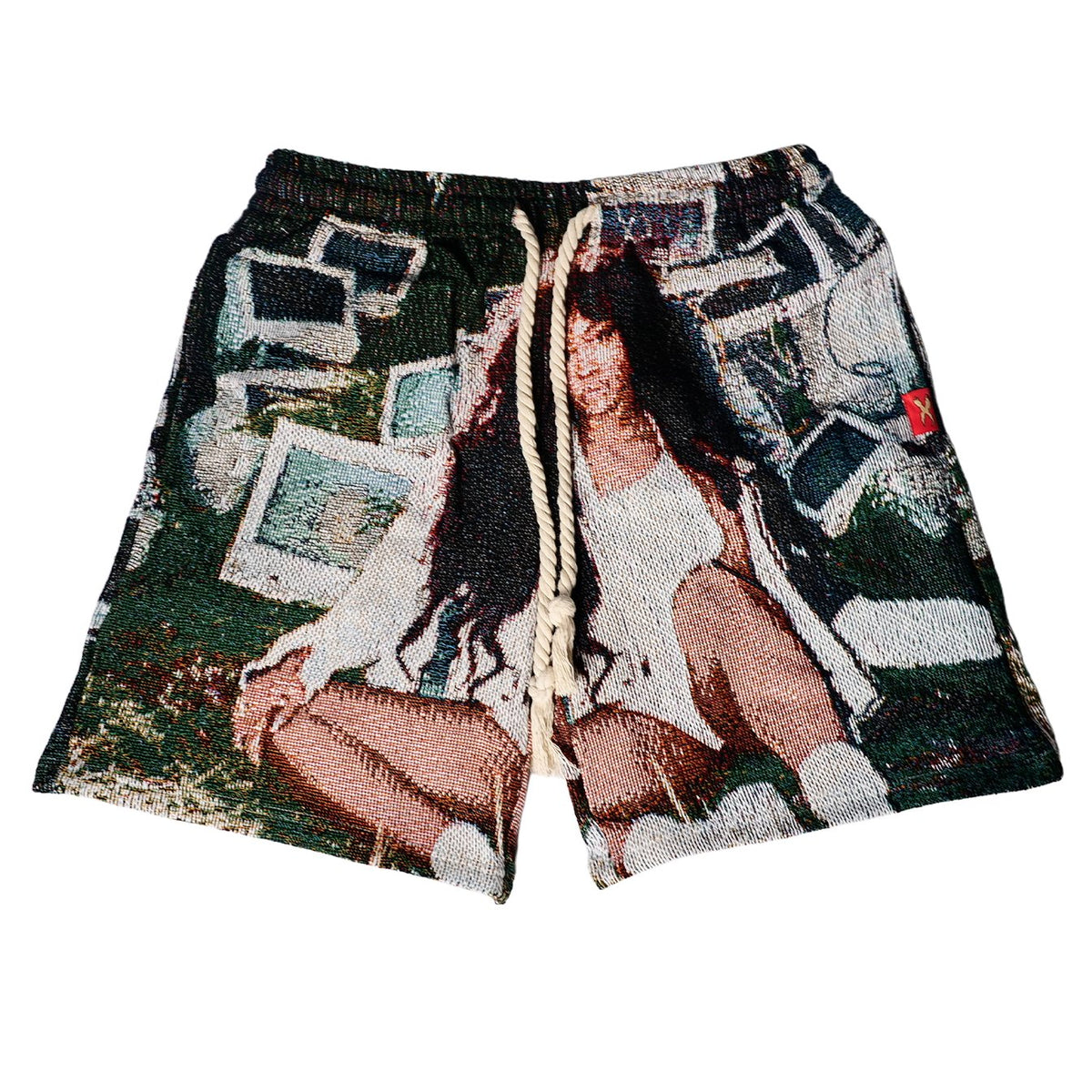SZA CTRL TAPESTRY SHORTS