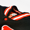 A.B.C BLACK  VARSITY JACKET (BLACK)