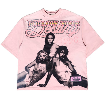 WATSON FOLLOW YOUR DESTINY PINK TSHIRT