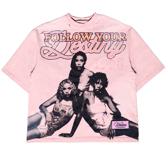 WATSON FOLLOW YOUR DESTINY PINK TSHIRT