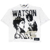 Watson Fest Lauryn Hill White Tshirt, white and black short-sleeve T-shirt