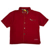 WATSON ROPE EMBELLISHED COLLAR RED DAHLIA BUTTON SHIRT