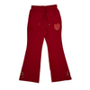 WATSON CASINO EMBELLISHED RED DAHLIA PANTS