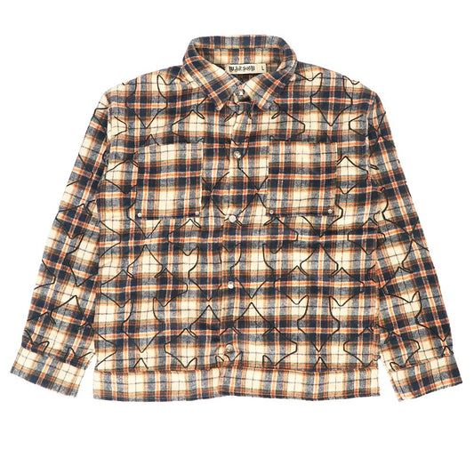 WATSON APPLIQUE CROSS FLANNEL SHIRT