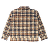 Watson Applique Cross Flannel Shirt, navy, orange and white plaid long-sleeve flannel – alternate view 2