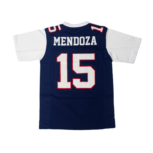 FERNANDO MENDOZA NAVY BLUE HIGH SCHOOL FOOTBALL JERSEY