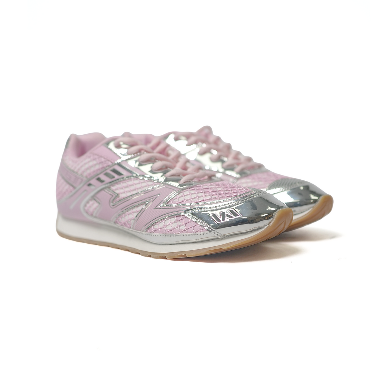 Watson Speedster low-top sneaker in Blossom, pink and silver