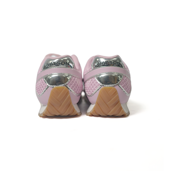 Watson Speedster low-top sneaker in Blossom, pink and silver – alternate view 3
