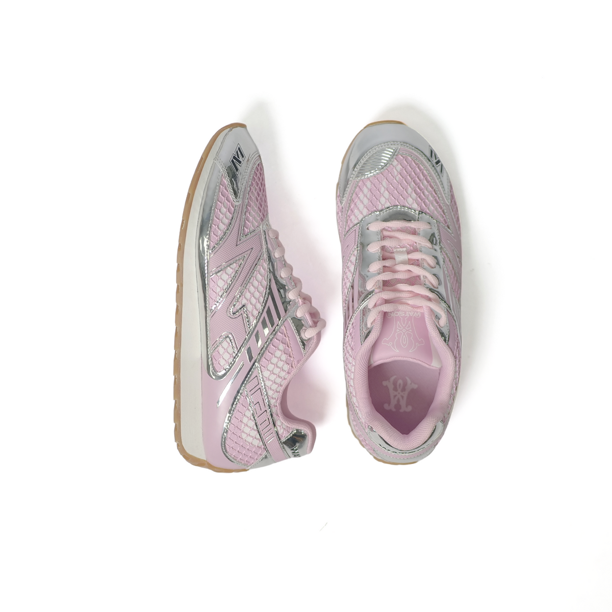 Watson Speedster low-top sneaker in Blossom, pink and silver – alternate view 5