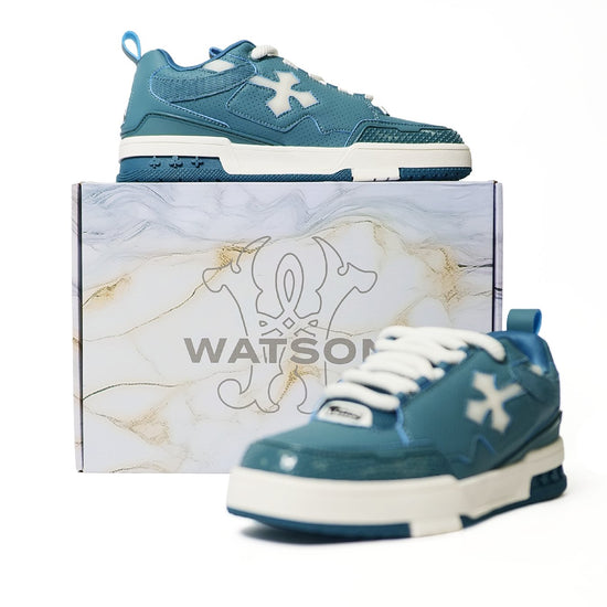 Watson K Flip low-top sneaker in Ice Breath, pink and silver – alternate view 14