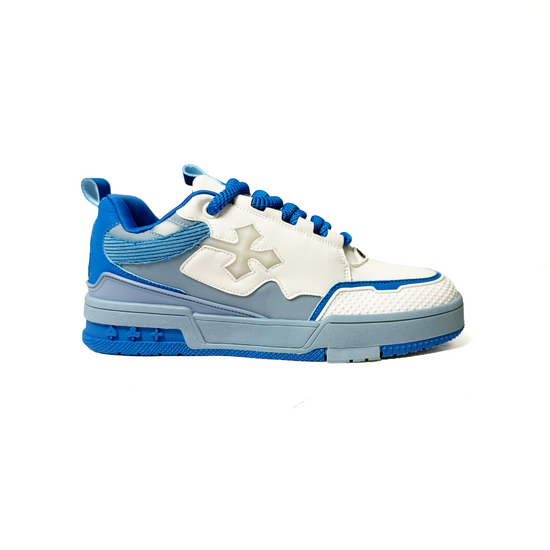 Watson K Flip high-top sneaker in Royal, navy and white – alternate view 2