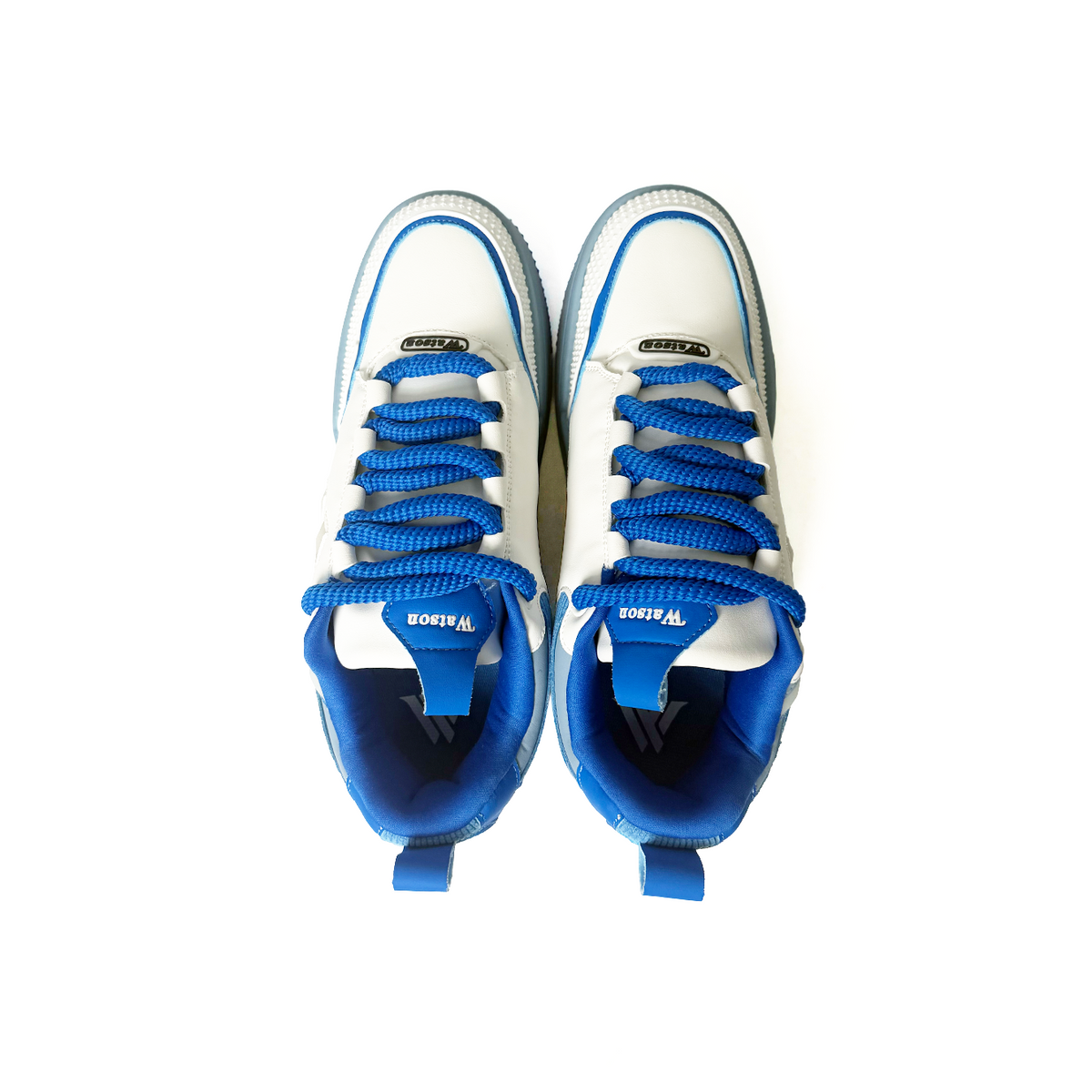 Watson K Flip high-top sneaker in Royal, navy and white – alternate view 4