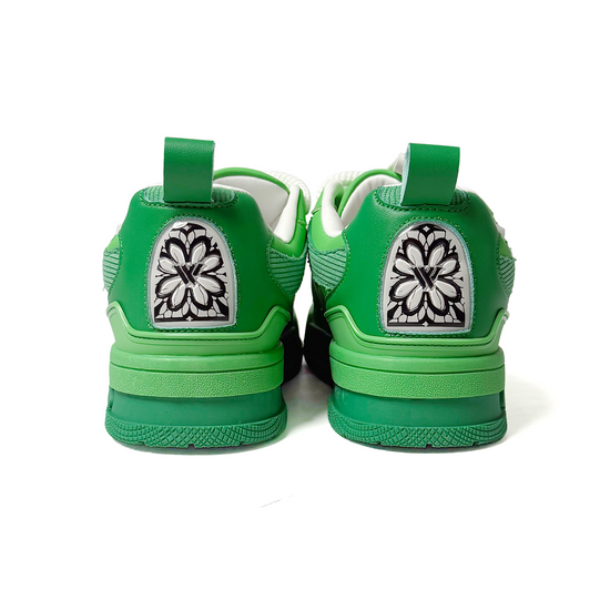 Watson K Flip low-top sneaker in Kelly Green, green and white – alternate view 3