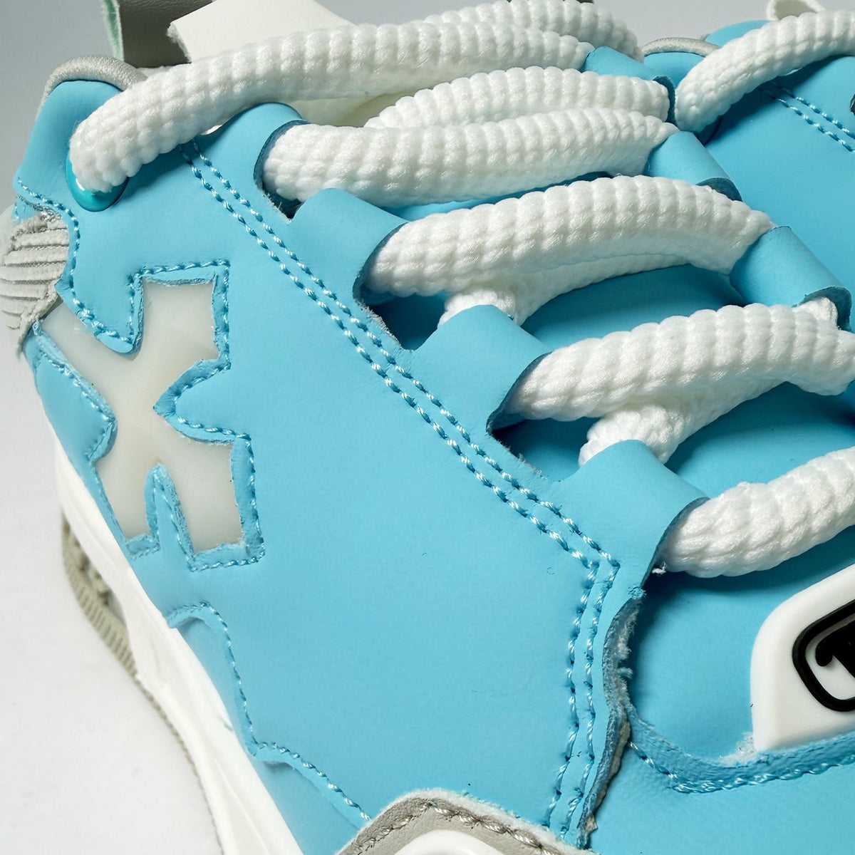 Watson K Flip low-top sneaker in UNC, blue and white – alternate view 8