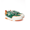 Watson K Flip low-top sneaker in Hurricane, green, orange and white