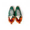 Watson K Flip low-top sneaker in Hurricane, green, orange and white – alternate view 4
