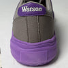 Watson Vulcan low-top sneaker in Silent Storm, white and red – alternate view 8
