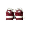 Watson Vulture V2 low-top sneaker in Fine Wine, red and white – alternate view 3