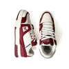 Watson Vulture V2 low-top sneaker in Fine Wine, red and white – alternate view 5