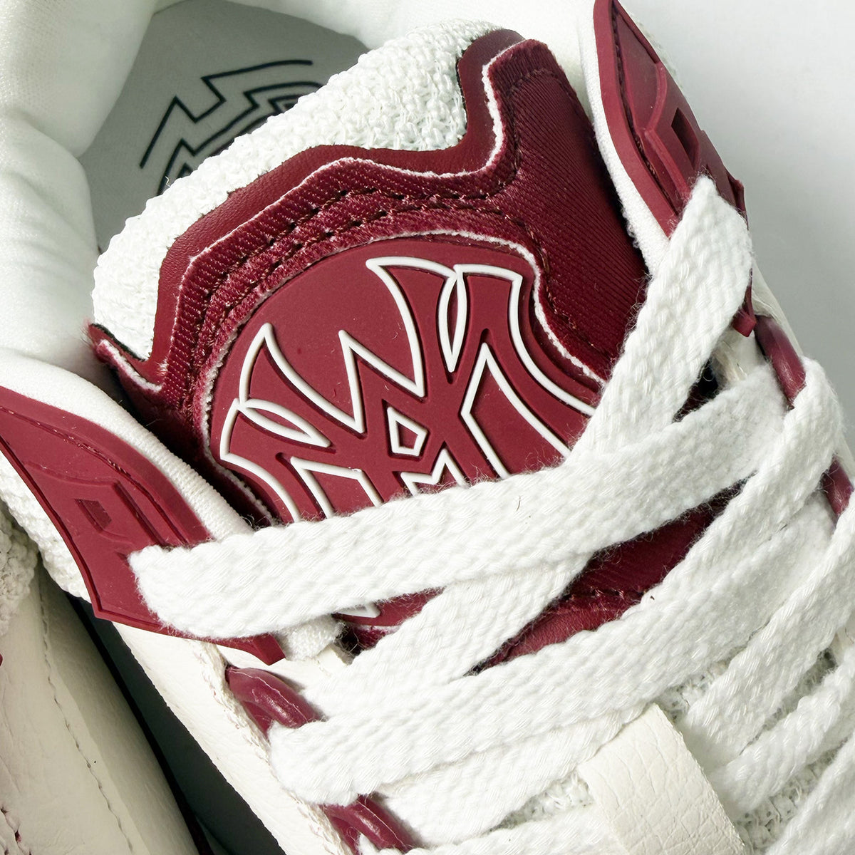 Watson Vulture V2 low-top sneaker in Fine Wine, red and white – alternate view 6