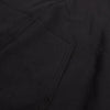 FLAME ZIP UP HOOD (BLACK)