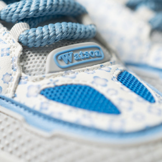 WATSON K FLIP SNEAKERS (BLUE MONOGRAM)