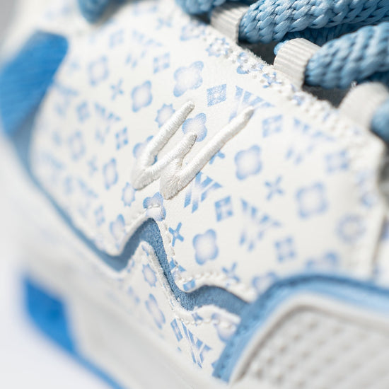 WATSON K FLIP SNEAKERS (BLUE MONOGRAM)