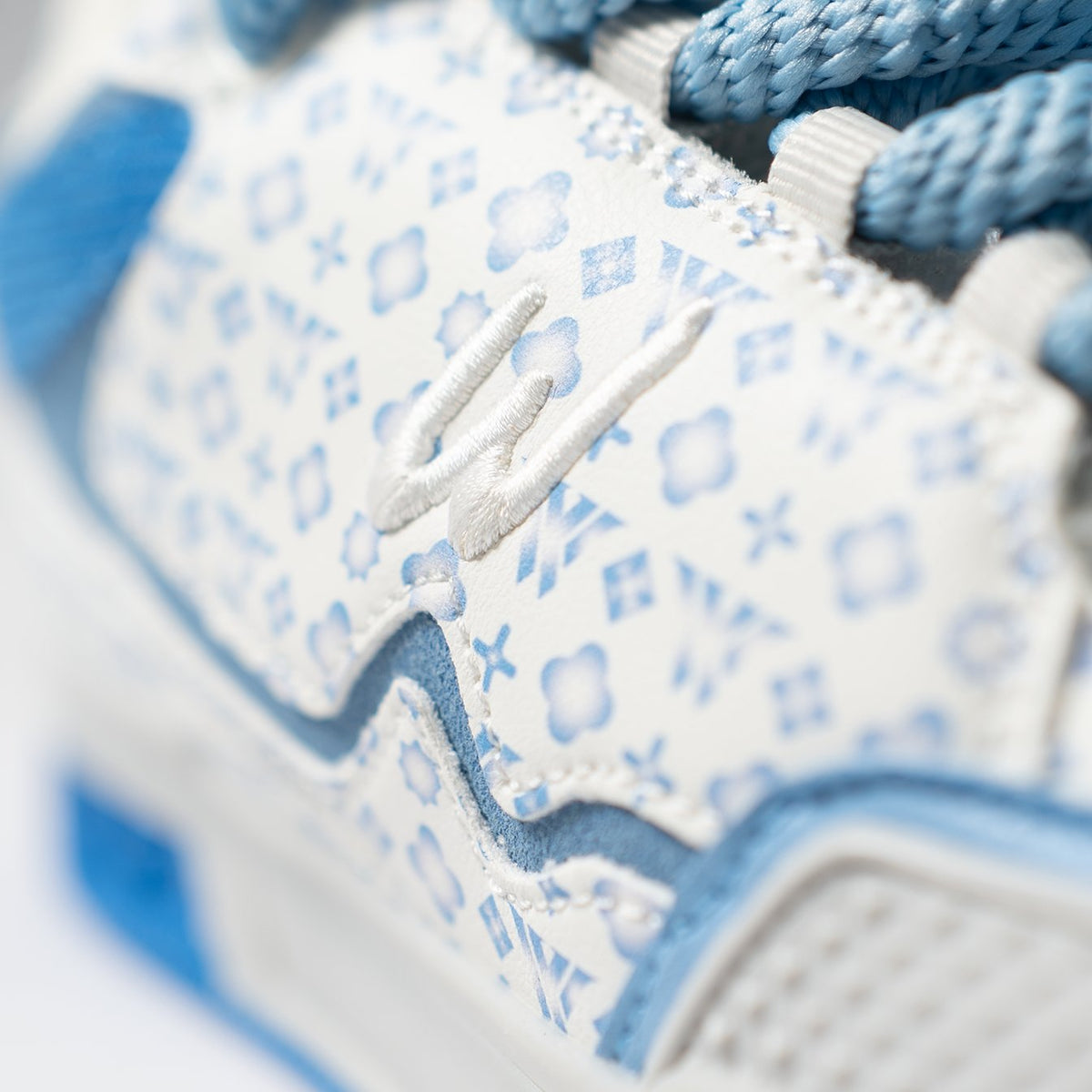 WATSON K FLIP SNEAKERS (BLUE MONOGRAM)
