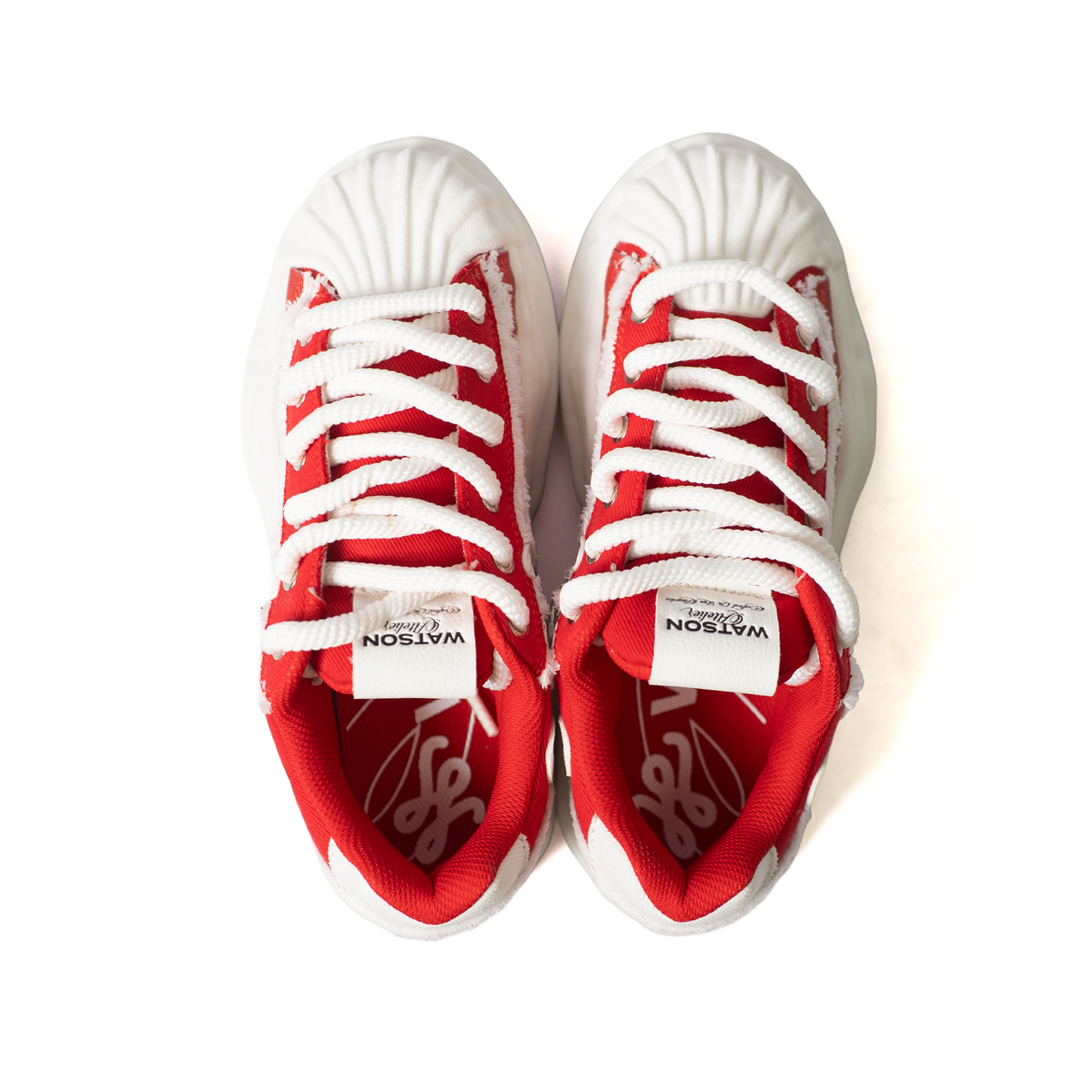 WATSON SHELL SHOCK SNEAKERS (CLASSIC RED)