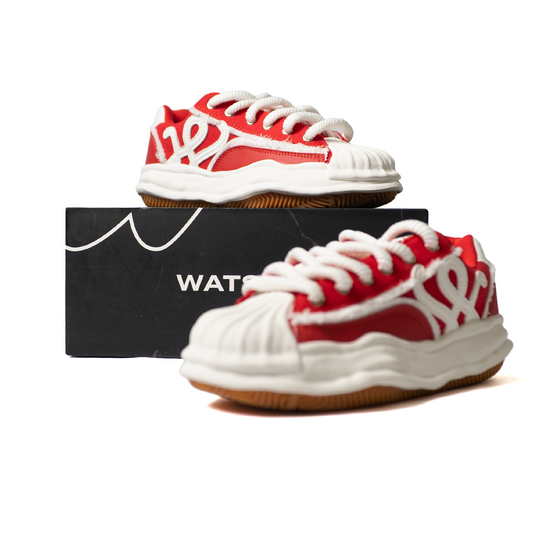 WATSON SHELL SHOCK SNEAKERS (CLASSIC RED)