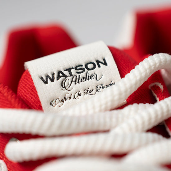 WATSON SHELL SHOCK SNEAKERS (CLASSIC RED)