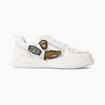 WATSON OVER TIME SNEAKERS (WHITE PATCHES)