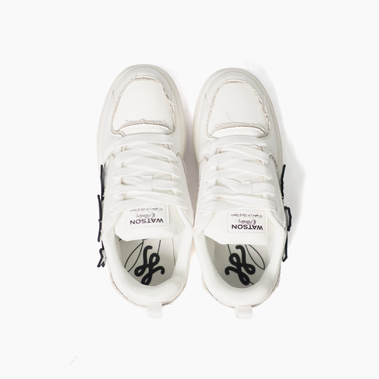 WATSON OVER TIME SNEAKERS (WHITE PATCHES)