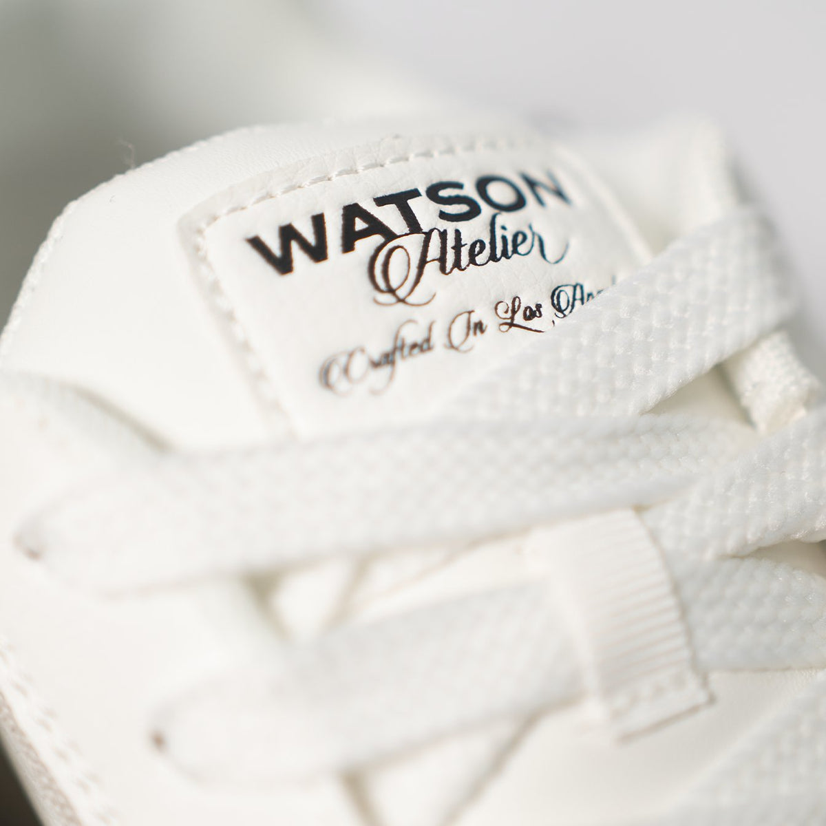 WATSON OVER TIME SNEAKERS (WHITE PATCHES)