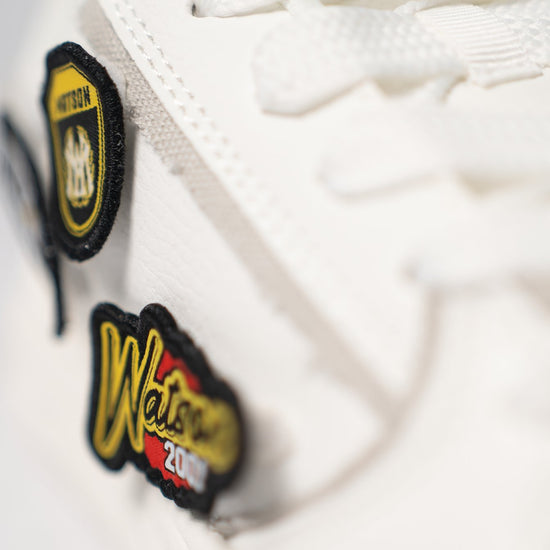 WATSON OVER TIME SNEAKERS (WHITE PATCHES)