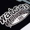 WATSON MOTOSPORT BLACK AND LIME GREEN LONGSLEEVE TSHIRT