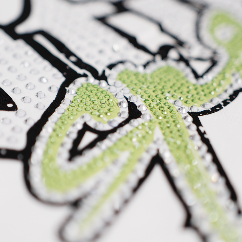 WATSON MOTOSPORT CAMO AND LIME GREEN LONGSLEEVE TSHIRT