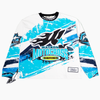 WATSON MOTOCROSS SERIES WHITE AND BLUE LONGSLEEVE TSHIRT