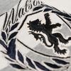 WATSON SPORT GRAY AND WHITE RUGBY POLO