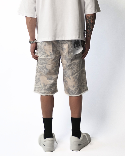 WATSON CAMO DENIM CARPENTER SHORTS