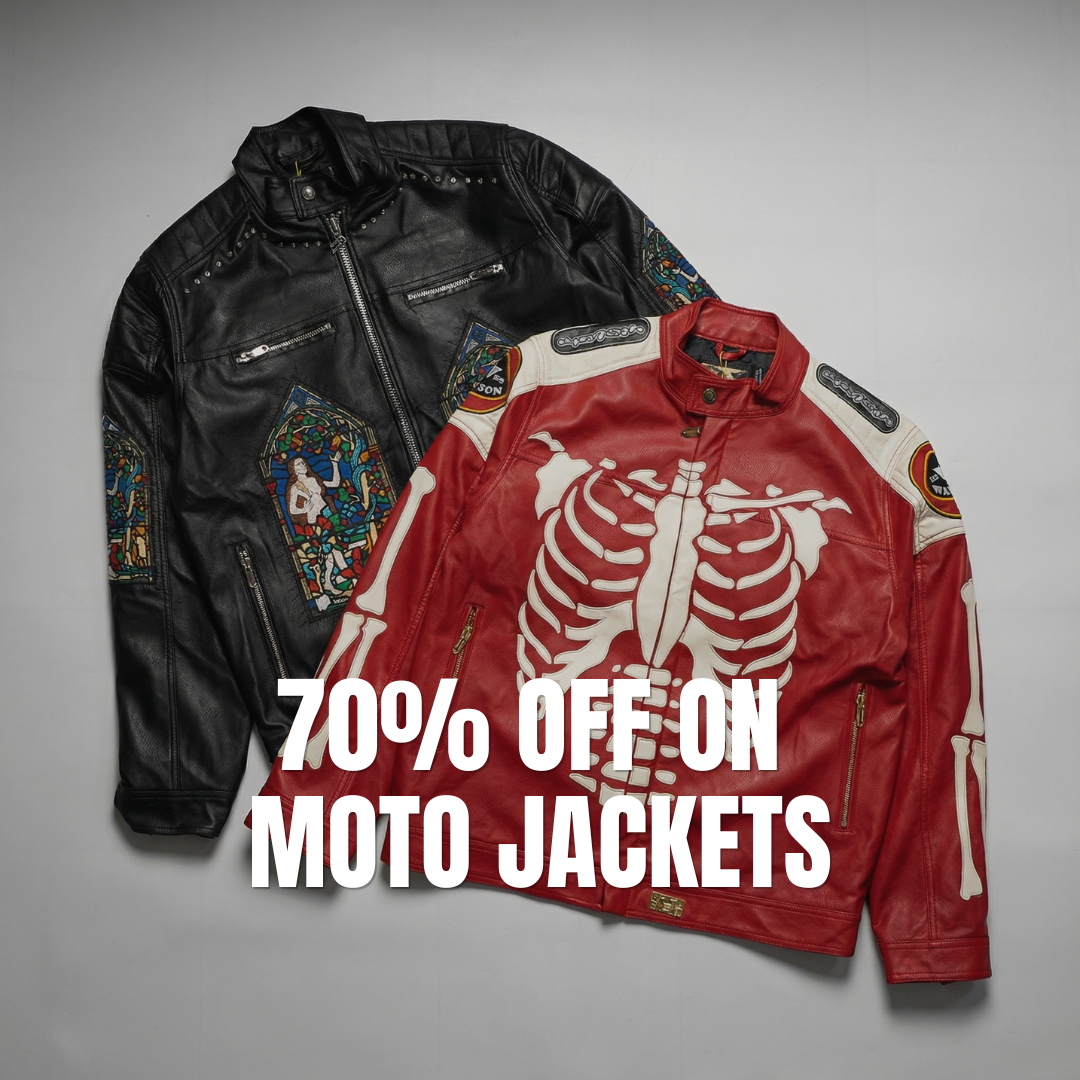MOTO JACKETS - 70% OFF