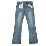 WATSON BLUE DENIM DIAMOND STITCH LF00002