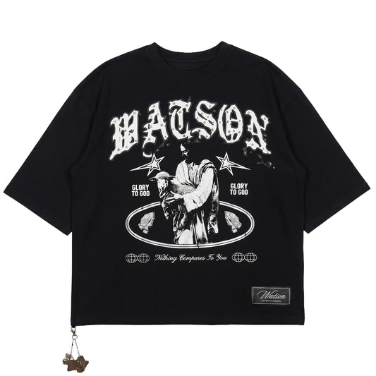 WATSON GLORY TO GOD BLACK TSHIRT