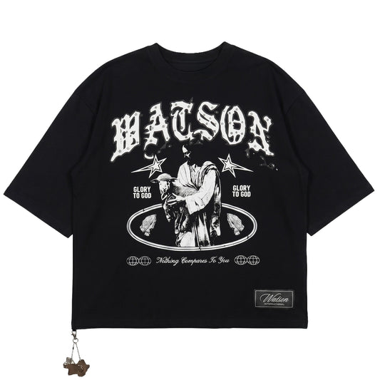WATSON GLORY TO GOD BLACK TSHIRT