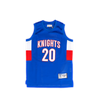 YOUTH KNIGHTS "STEPHEN CURRY" BASKETBALL JERSEY (BLUE)