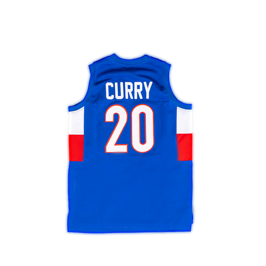 YOUTH KNIGHTS "STEPHEN CURRY" BASKETBALL JERSEY (BLUE)