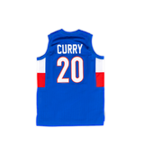 YOUTH KNIGHTS "STEPHEN CURRY" BASKETBALL JERSEY (BLUE)